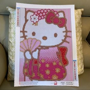 Hello Kitty Kimono DIY 5D Diamond Painting